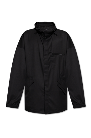 パーカー・フーディ Balenciaga Relaxed-Fit Hooded Jacket With Unique Pocket Balenciaga Jacket with hood | Men's Clothing | Vitkac